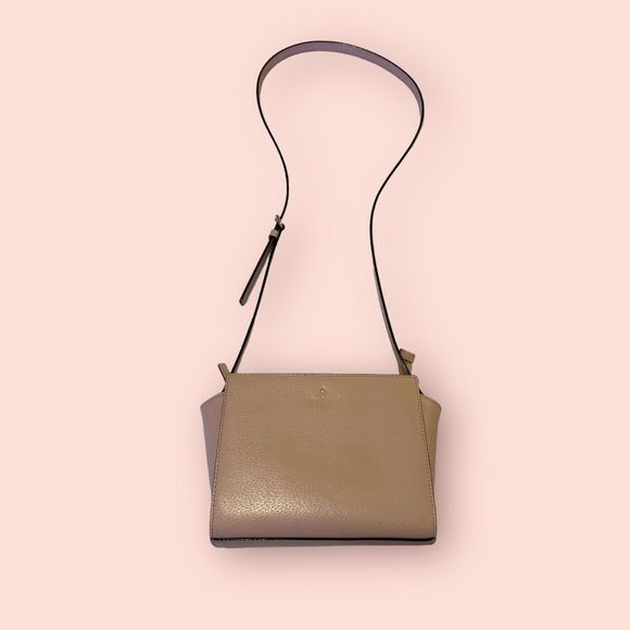 Kate‎ Spade Beige Crossbody Bag and Matching Wallet - Picture 1 of 10